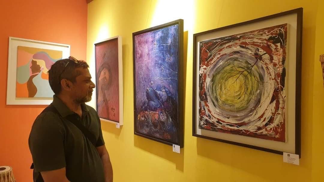 Shantibari Art Gallery exhibition space